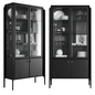 Black Glass Cabinet TVcabinet
