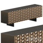 Geometric Pattern Modern TV Stand TVcabinet
