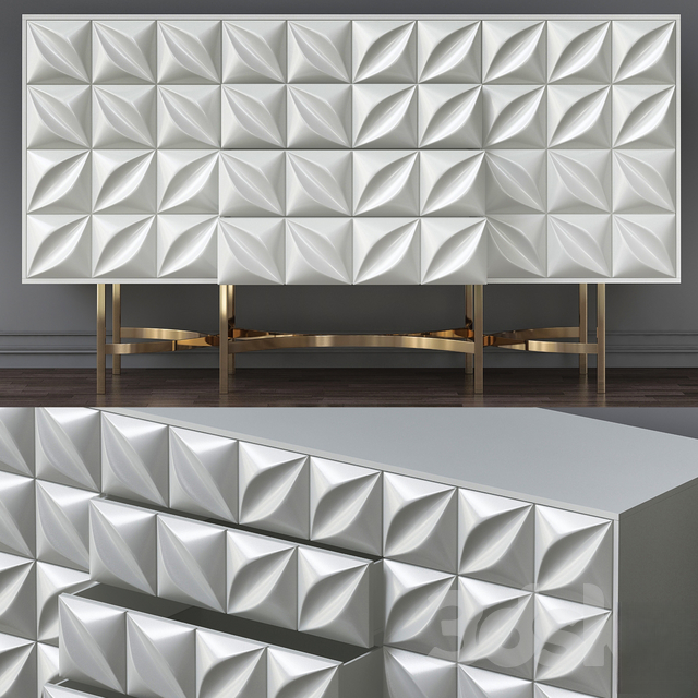 Geometric Modern Cabinet TVcabinet