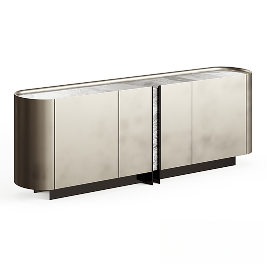 Silver Modern Sideboard TVcabinet