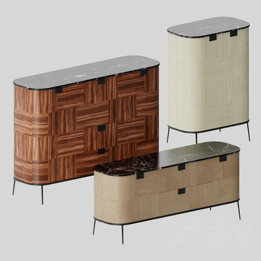 Geometric Modern Cabinet TVcabinet