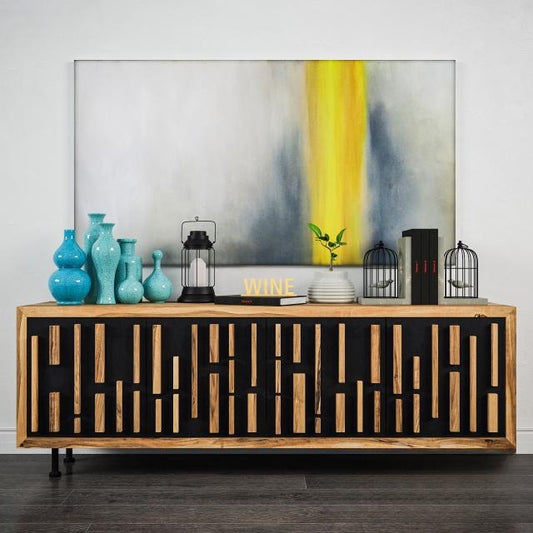 Geometric Pattern Modern Cabinet TVcabinet