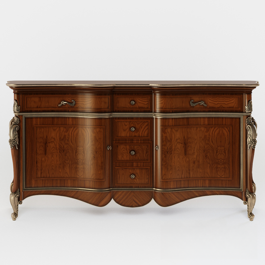 Classic Wood Console TVcabinet