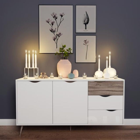 WhiteModernSideboard