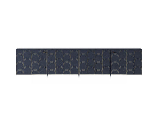 Geometric Pattern Modern Sideboard TVcabinet