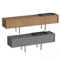 Wooden Gray Modern TV Stand TVcabinet