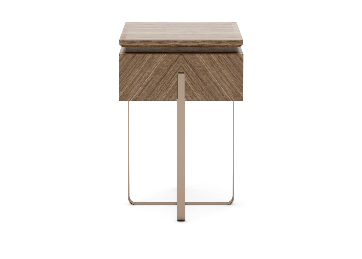 Wooden Geometric Modern Nightstand TVcabinet