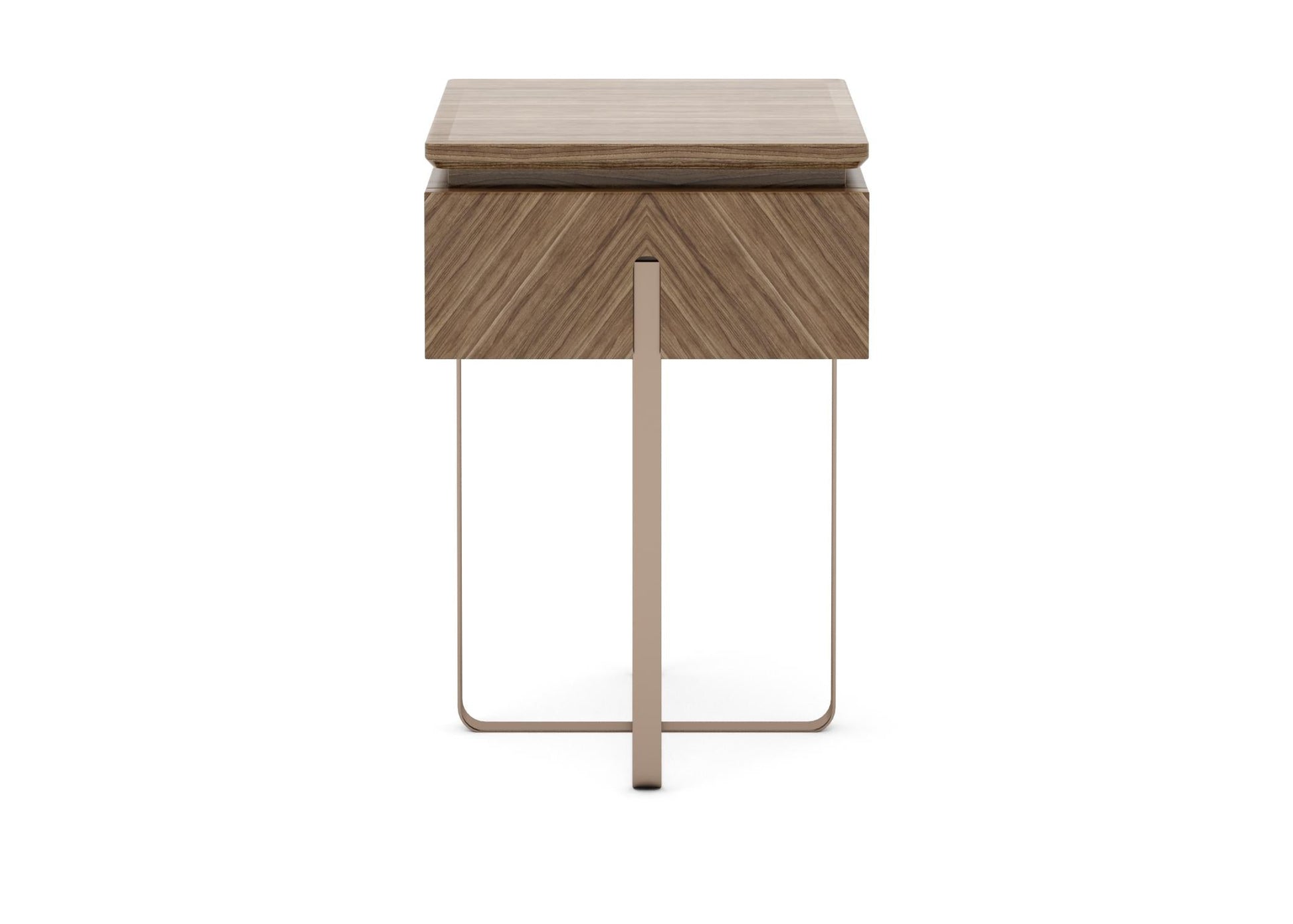 Wooden Geometric Modern Nightstand TVcabinet