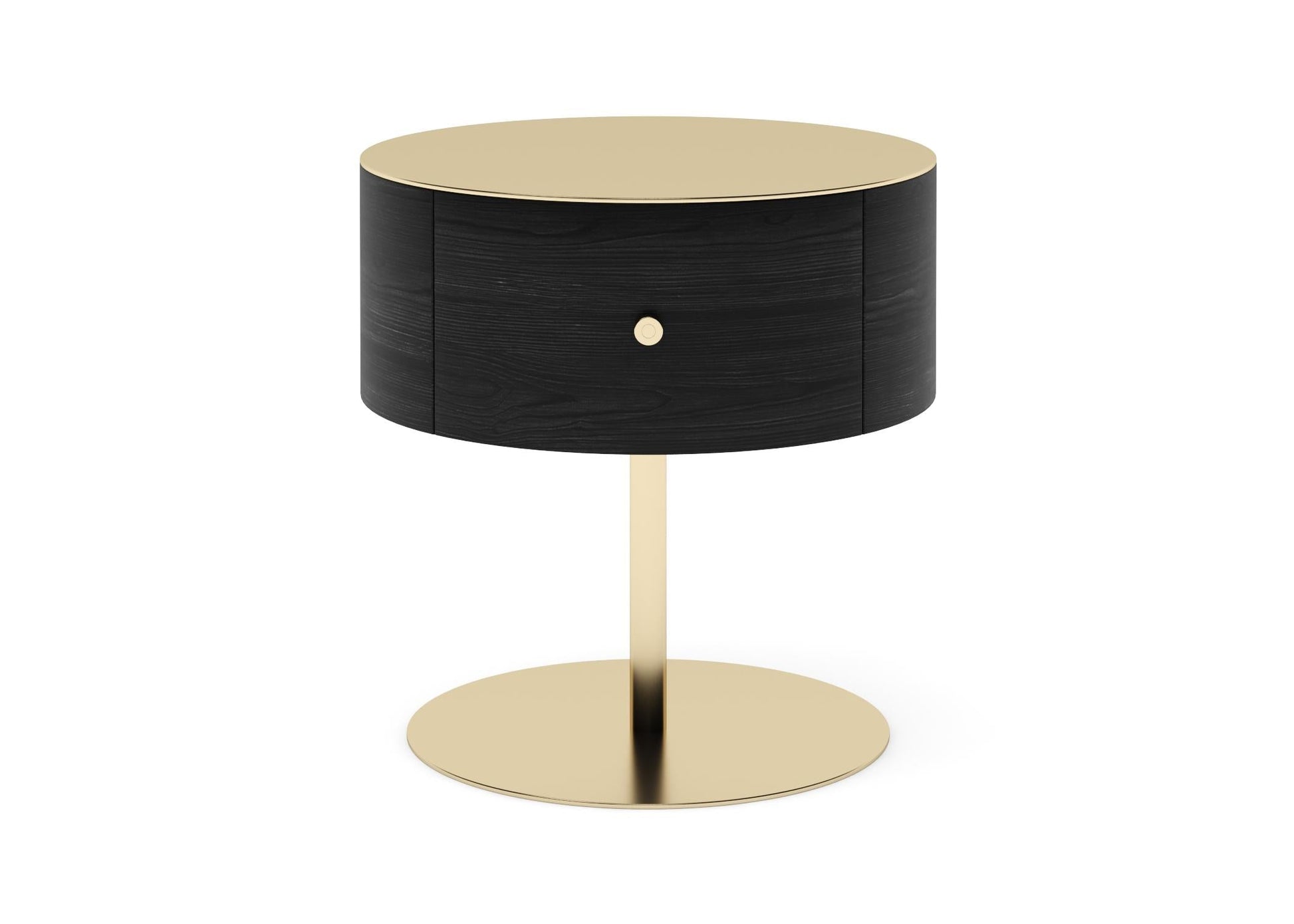 Round Modern Side Table TVcabinet