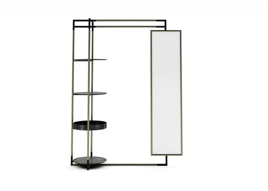 Black Mirror Shelf TVcabinet