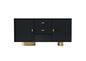 Black Gold Modern Sideboard TVcabinet