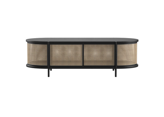 BlackRattanModern Cabinet TVcabinet