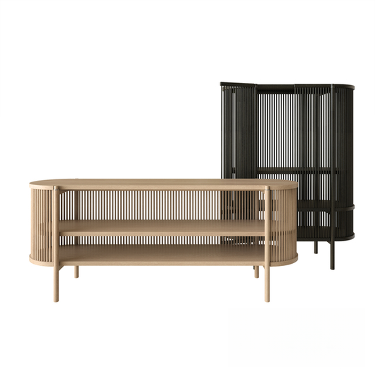 Modern Slatted Cabinet TVcabinet