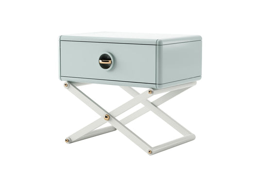 Light Grey Modern Nightstand TVcabinet