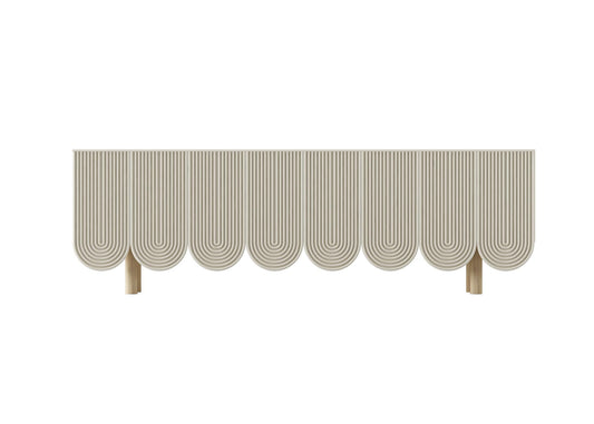 Curved Modern Valance TVcabinet