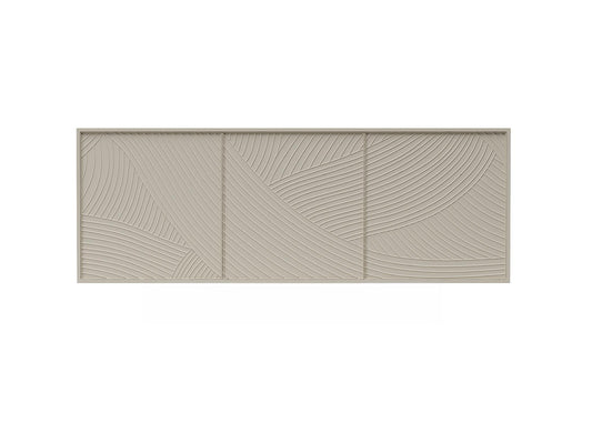 Geometric Pattern Three Panel Cabinet TVcabinet