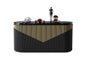 Black Gold Modern Console Table TVcabinet