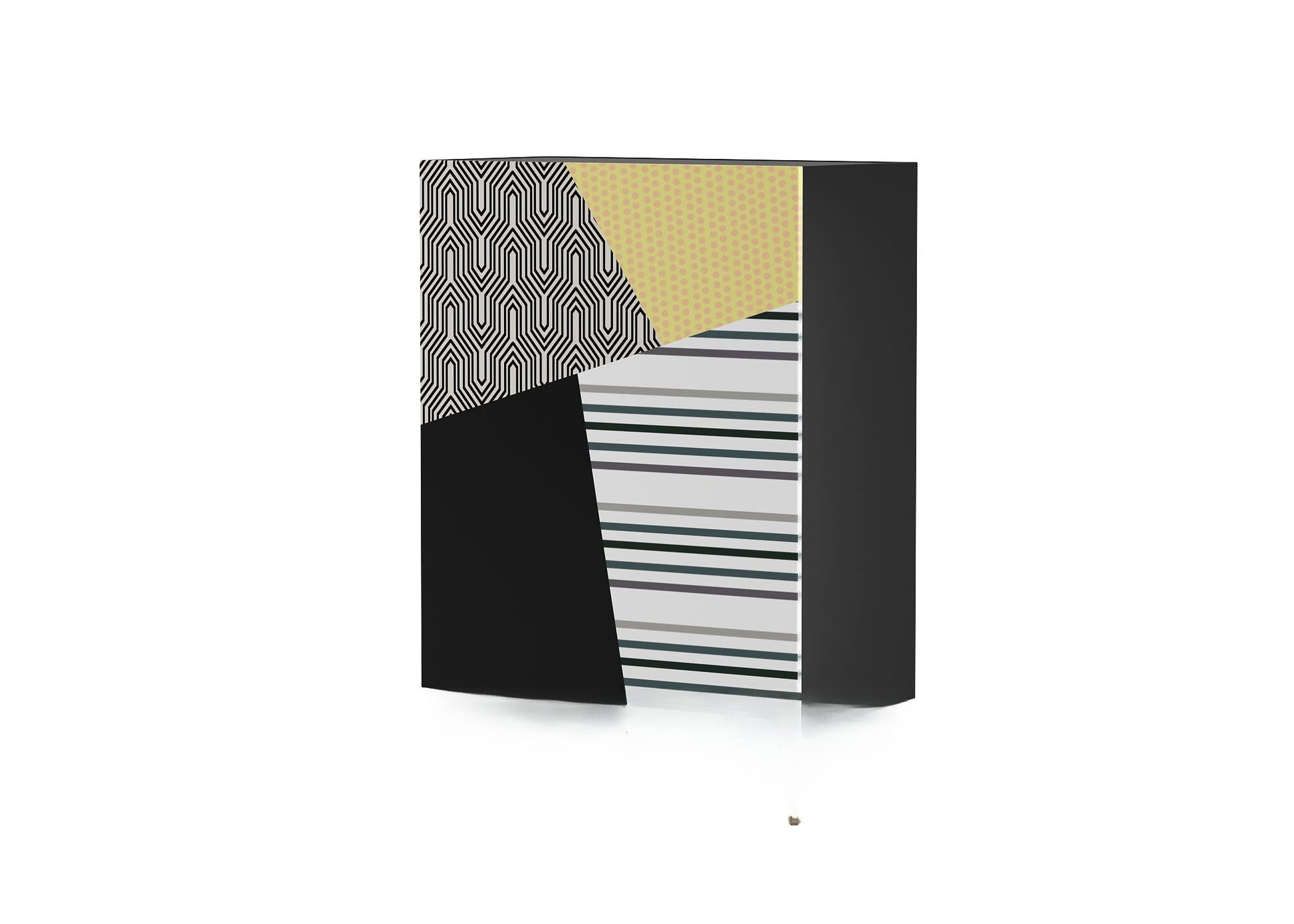 Geometric Pattern Modern TVcabinet