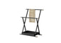 Black Metal Towel Rack TVcabinet
