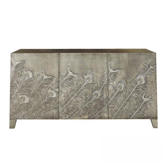 Peacock Pattern Metal Cabinet TVcabinet