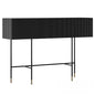 Black Metal Console Table TVcabinet