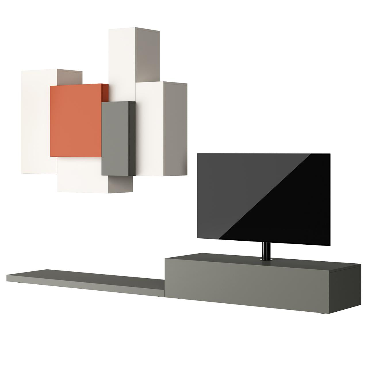 Geometric Modern TV Stand TVcabinet