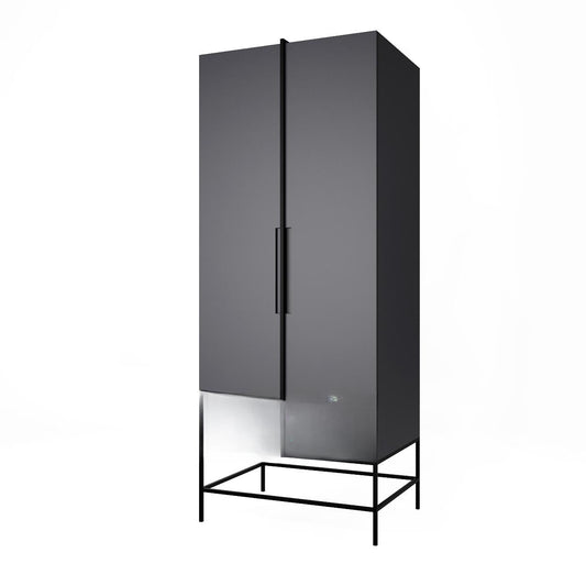 Black Modern Wardrobe TVcabinet