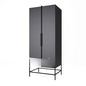 Black Modern Wardrobe TVcabinet