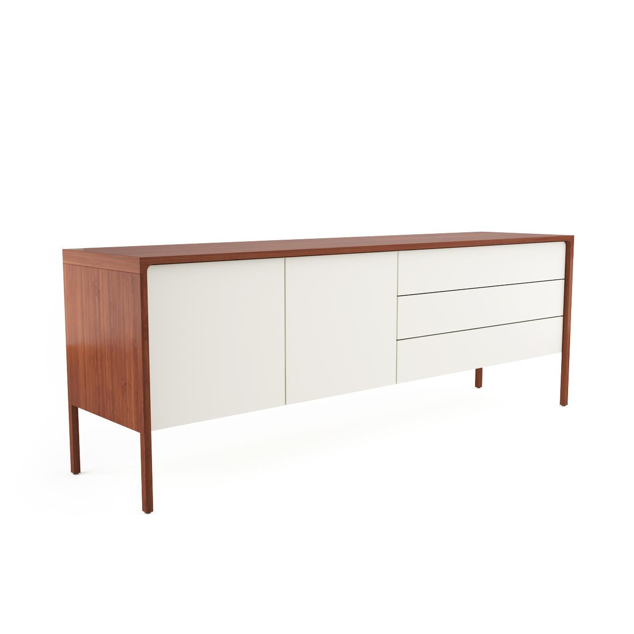 White Wood Sideboard TVcabinet