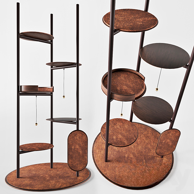 Geometric Round Modern TVcabinet