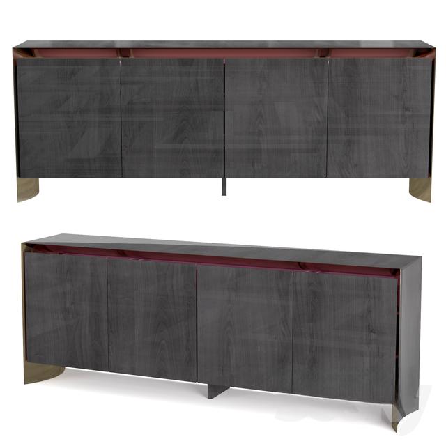 DarkWoodenModernCabinet TVcabinet
