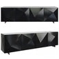 Geometric Black Cabinet TVcabinet