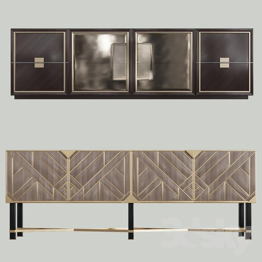 Geometric Modern Cabinet TVcabinet