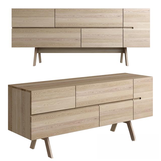 LightWoodenModernSideboard TVcabinet
