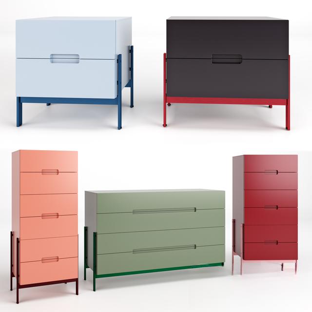 Colorful Drawer Cabinet TVcabinet