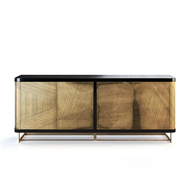 Geometric Pattern Modern Cabinet TVcabinet