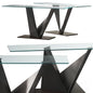 Modern Geometric Glass Table