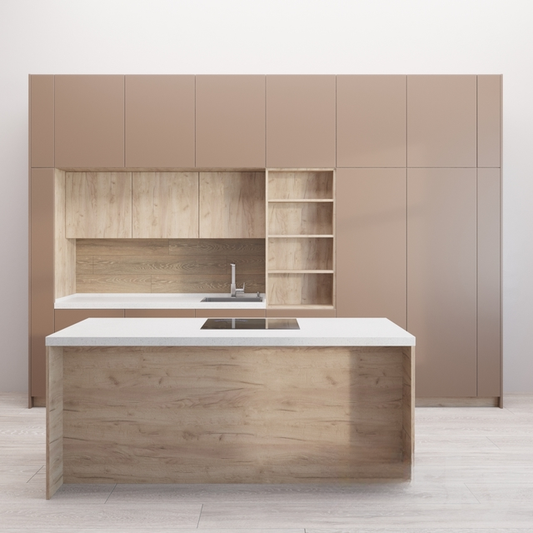 Modern Minimalist Kitchen TVcabinet