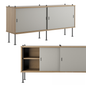 Wooden grey modern cabinet TVcabinet