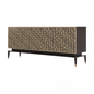 Geometric Pattern Console Table TVcabinet