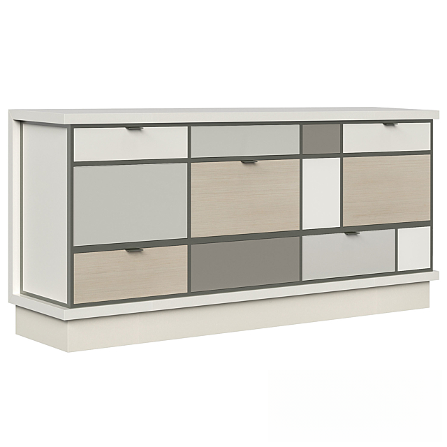 Multicolor Modern Dresser TVcabinet