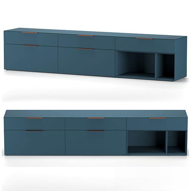 Blue Modern Cabinet TVcabinet