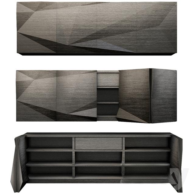 Geometric Modern Sideboard TVcabinet