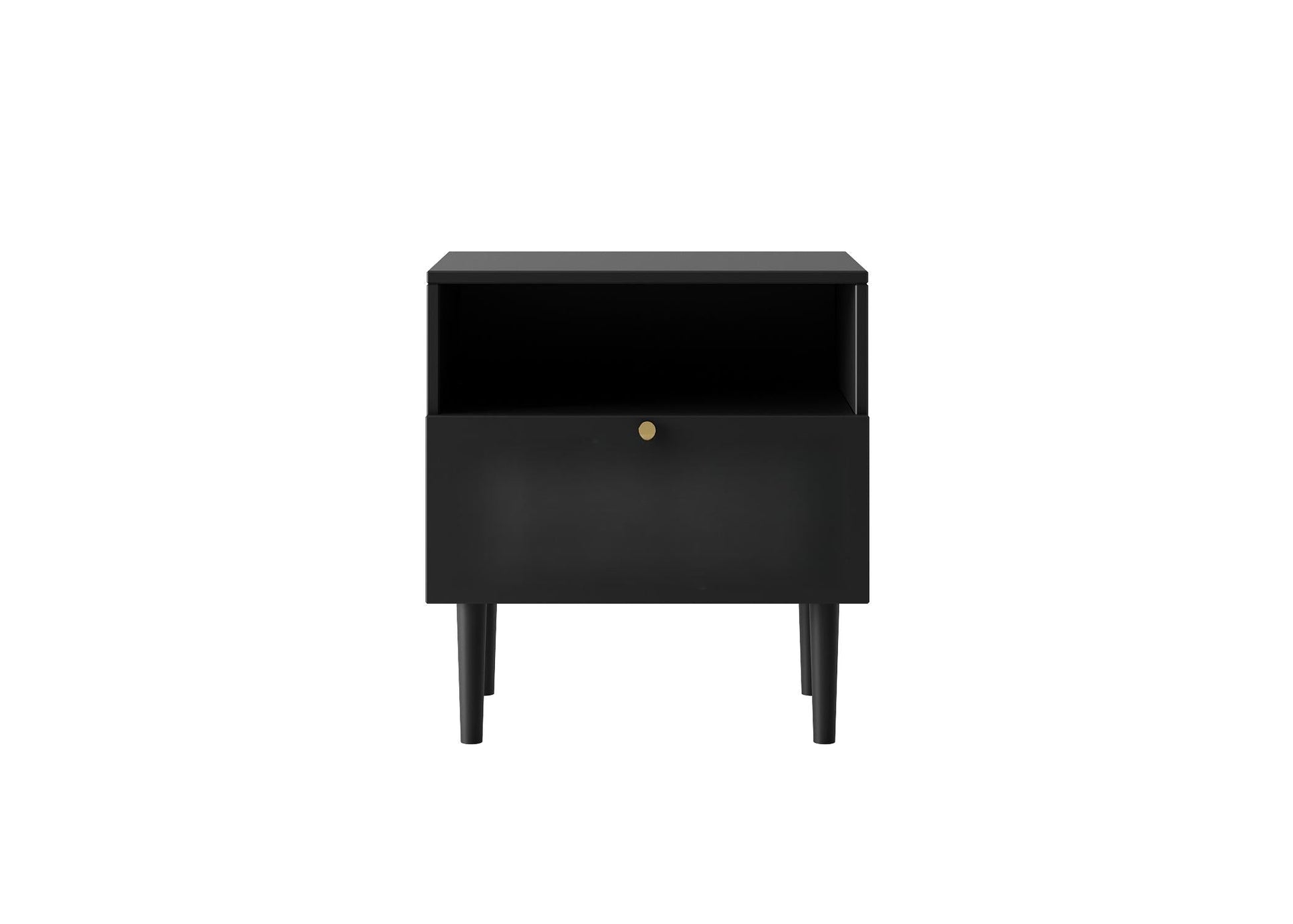 Black Modern Nightstand bedsidetable