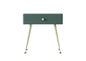 Green Metal Nightstand bedsidetable