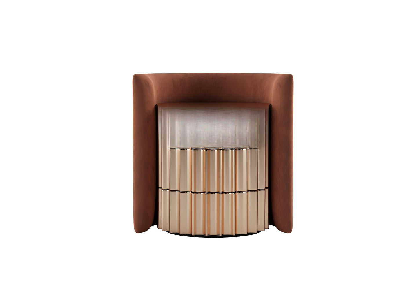 Brown Modern Side Table bedsidetable