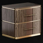 WoodenGoldAccentNightstand bedsidetable