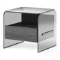 Modern Glass Nightstand bedsidetable