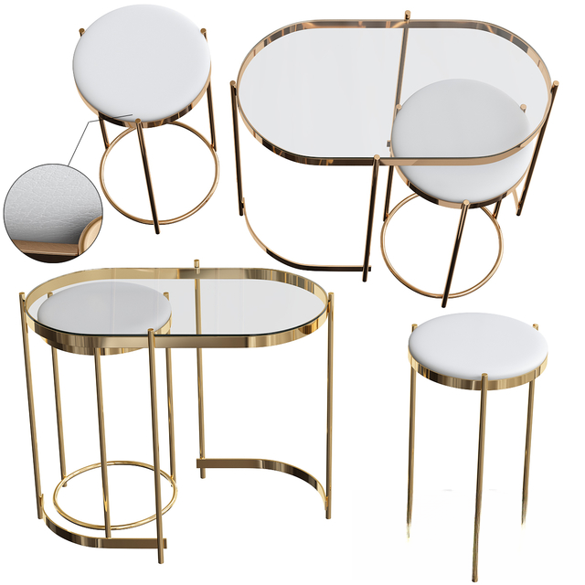 Round Oval Modern dresser