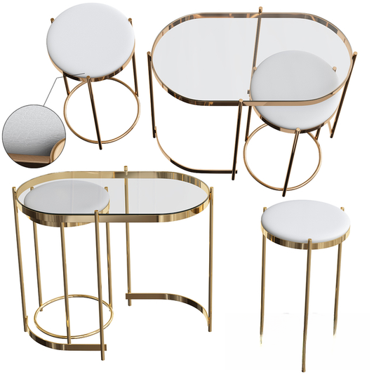 Round Oval Modern dresser